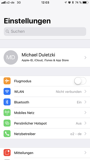 iPhone und iCloud für Überwachung konfigurieren