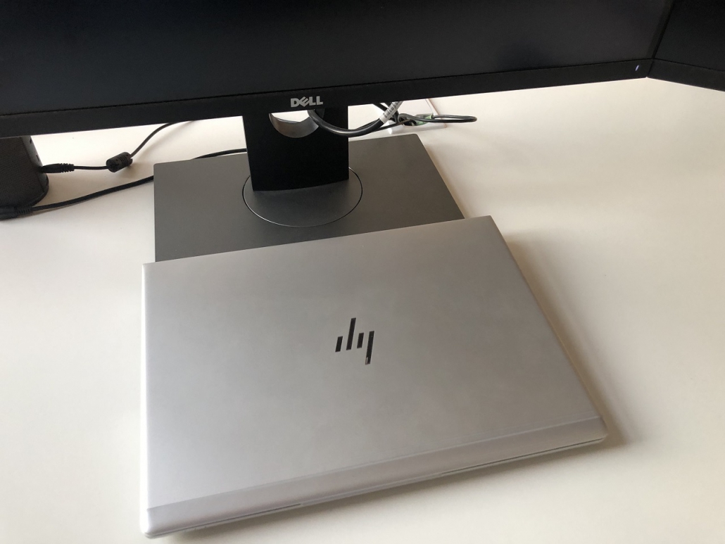 HP Elite Laptop - Dell Monitor