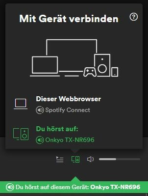 Windows 10 Streaming auf Onkyo TX-NR696